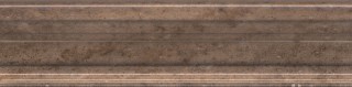 Kerama Marazzi Формиелло 20х5 см бордюр настенный темно бежевый BLB016