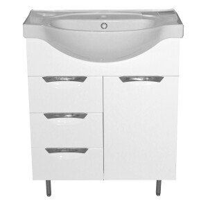Loranto Стиль-70-3 тумба с раковиной CS00026926 напольная