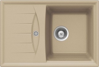 Schock Genius 45D Small 700258 кухонная мойка лунный камень 46х68 см