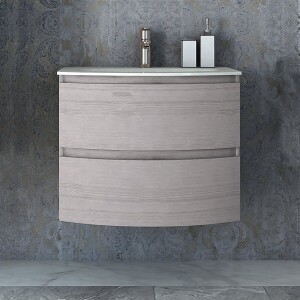 Cezares Vague 70 см rovere sbiancato тумба с раковиной подвесная 54847