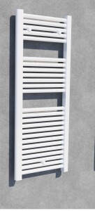Lazzarini Roma 386354 полотенцесушитель водяной 1230*400 белый