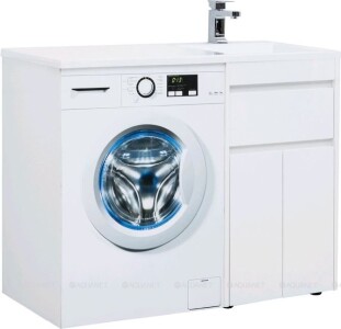 Aquanet Токио 110 R тумба с раковиной напольная белый 00239207