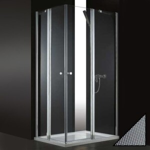 Cezares ELENA-AH-2-120/100-P-Cr-R душевое ограждение 120*100*195