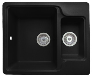 Granicom G-011 кухонная мойка антрацит 60 х 50 см