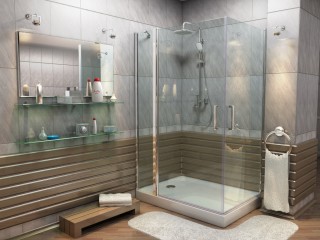 BAS Пандора WCR душевое ограждение 120*80*185