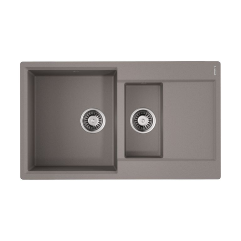 Omoikiri DAISEN 86-2 мойка кухонная серый 4993475