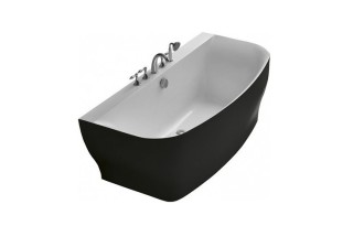 BelBagno Nero BB74-NERO 165*78 ванна акриловая прямоугольная