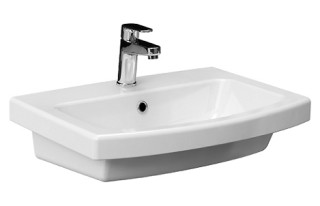 Умывальник Cersanit Easy 55 см с переливом и отверстием 2025 2025