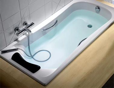 Стальные, металлические ванны